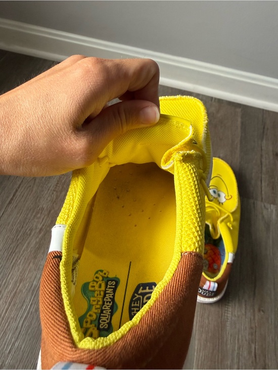 HEYDUDE Wally Funk SpongeBob Patrick Star Shoes Men’s 10 Slip On Loafer Mismatch main image 12